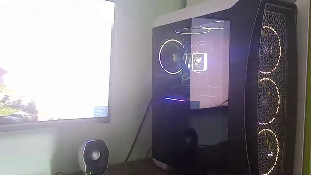 PCCOOLER Aero One Cadbury Twirl effect. смотреть онлайн