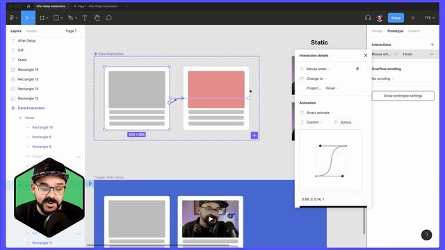 Figma Tip: Prototyping with "after delay" and "trigger after delay" interactions смотреть онлайн