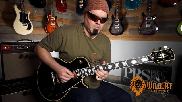 Gibson Custom Shop Les Paul '68 Custom Black - DIAMONDS IN THE ROUGH!! смотреть онлайн