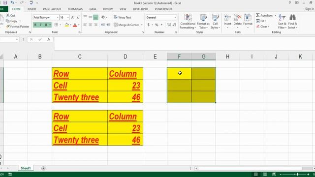Introduction to Excel Lesson 3 - Cell Format, Format Painter смотреть онлайн