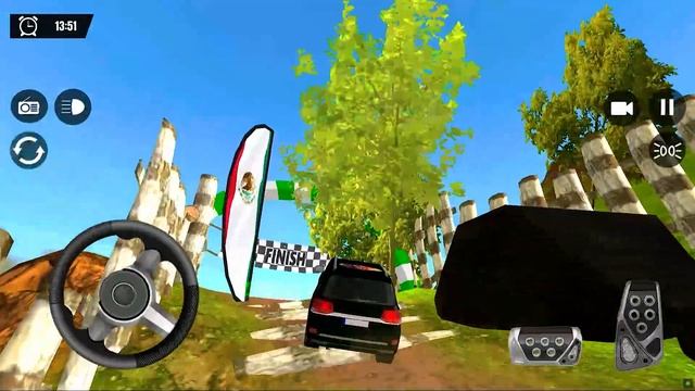 Offroad 4x4 Prado Driving Simulator Jeep SUV Drive Mountain Climb Android GamePlay смотреть онлайн