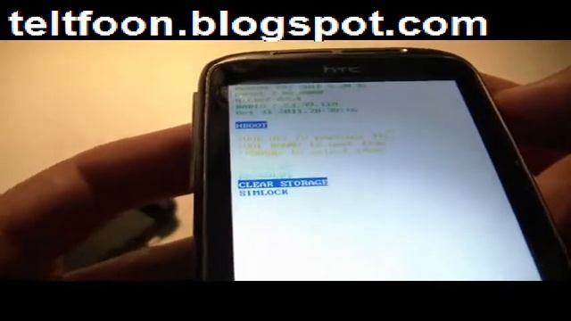 Hard Reset на HTC Wildfire S