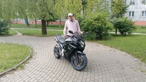 веселый тест драйв Suzuki GSX650F