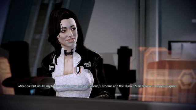 Mass Effect 2: Miranda talks about her father (romance) смотреть онлайн