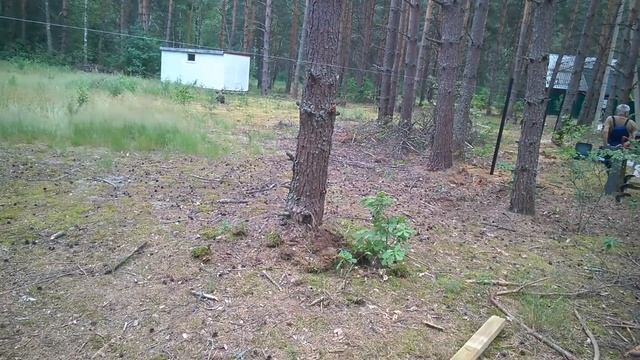 Монтаж металлического каркаса 116 метров под деревянный забор. смотреть онлайн