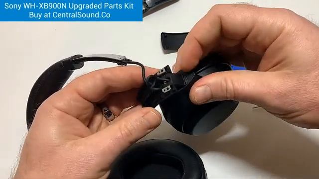 How to Fix or Replace Broken Side Cover Slider Headband Parts on Sony XB-900N Wireless Headphones смотреть онлайн