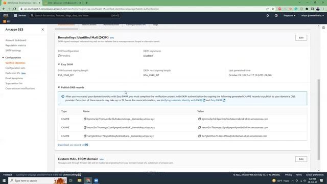 How To Verify Your Domain In AWS SES ( Latest Layout 2022)
