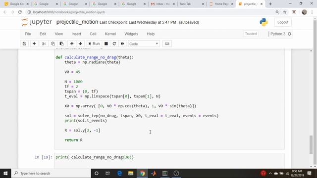 Differential Equations and Maximizing Functions in Python: Solving Simple Physics Problems (Part 1) смотреть онлайн