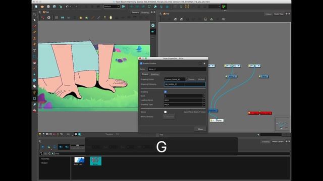 Exporting with Render Write Node in Toonboom Harmony смотреть онлайн