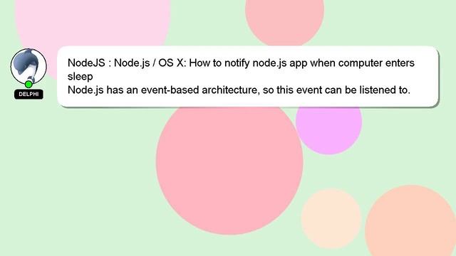 NodeJS : Node.js / OS X: How to notify node.js app when computer enters sleep смотреть онлайн