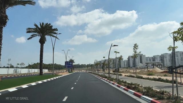 Yavne • Drive Through Neighborhoods • Israel 4K смотреть онлайн