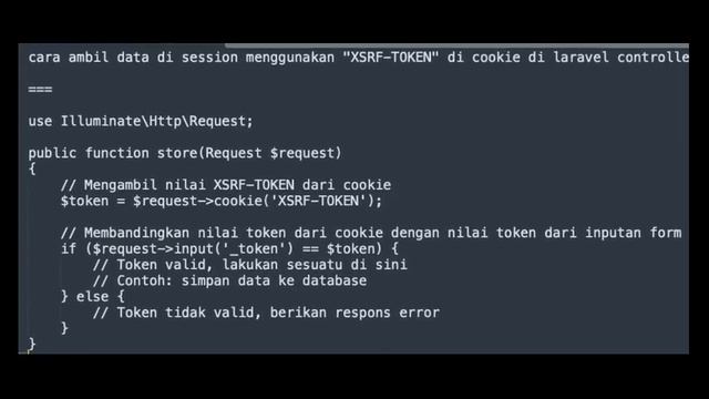 cara ambil data token di session melalui cookie “XSRF-TOKEN” ? | LARAVEL + VUE.JS смотреть онлайн