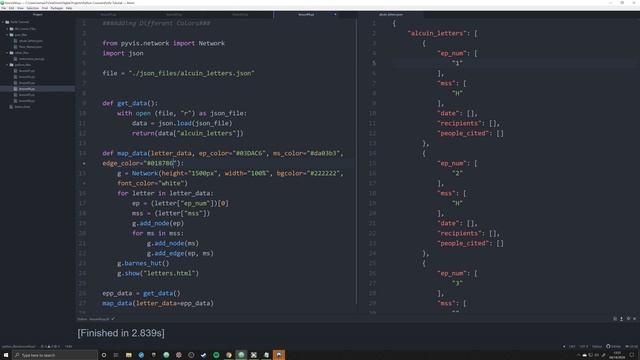 How to Change Node Color in PyVis (PyVis and Python Tutorial 04) смотреть онлайн