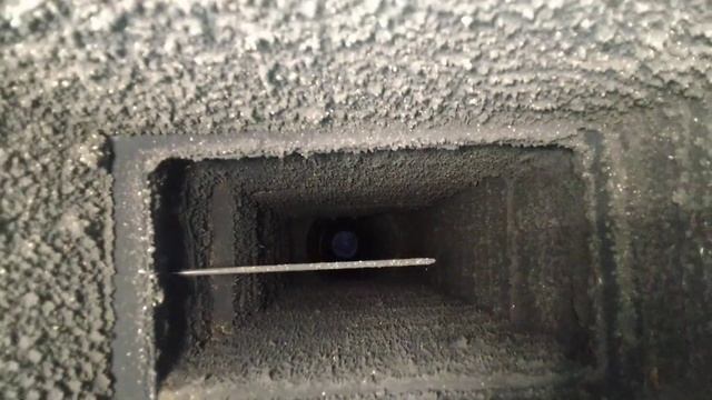 Кирпичная печь Быкова изнутри, через год "дачной" эксплуатации. смотреть онлайн