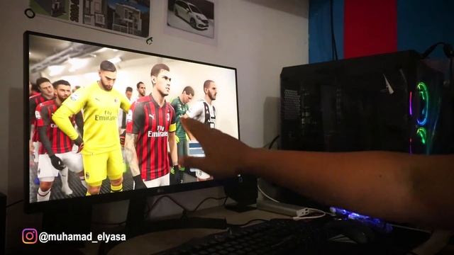 Test Prosesor Intel Core i7 9700F Dipasang Di LOW MOBO Gigabyte H310 Buat Main Game PES 2020 смотреть онлайн