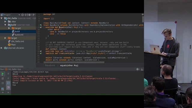 [SPb Scala Meetup 2017.3] Cowboy Build Tool, GSoC и прочее смотреть онлайн
