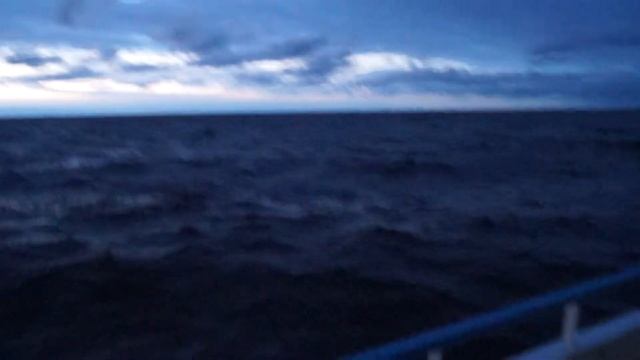 Ладожское озеро с борта Василий Суриков 2015 год. смотреть онлайн