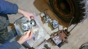Насос ГУР КРАЗ на гидравлику Т-25с.
