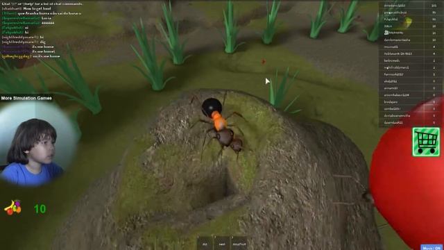 ЧТО ДЕЛАТЬ, ЕСЛИ СТАЛ МУРАВЬЕМ?! СИМУЛЯТОР МУРАВЬЯ В ROBLOX смотреть онлайн