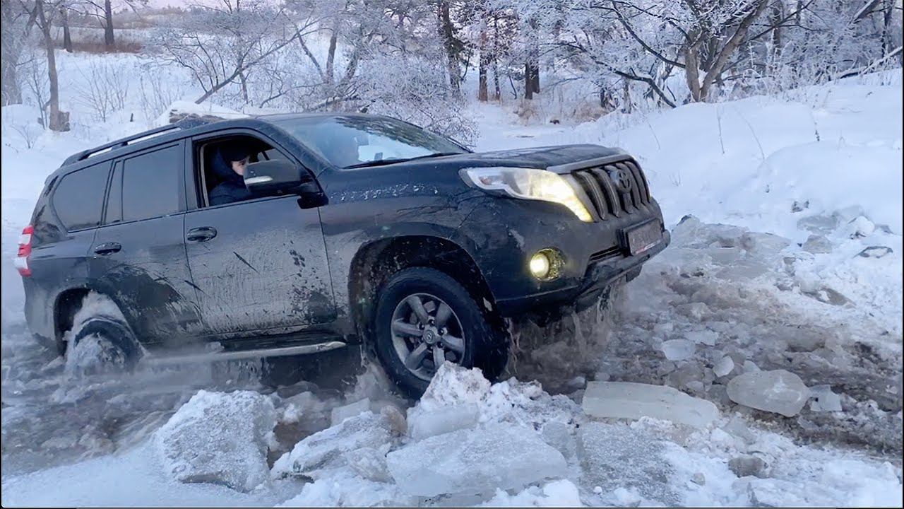 Toyota Prado в ледовом плену ! смотреть онлайн
