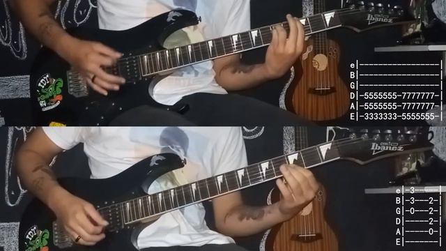 Whatsername - Green Day (Tab Tutorial Cover) смотреть онлайн
