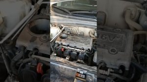 Холодный запуск и работа двигателя хендай ix35 !!!