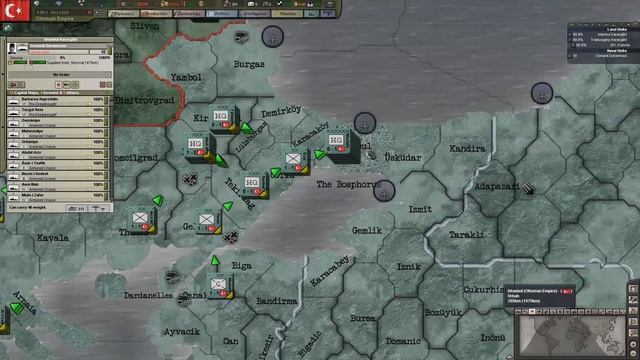 Hearts of Iron III Ottoman Empire WWI mod Ep01 смотреть онлайн