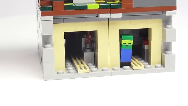 LEGO Minecraft the Village 21105 Обзор | Лего Майнкрафт Деревня смотреть онлайн