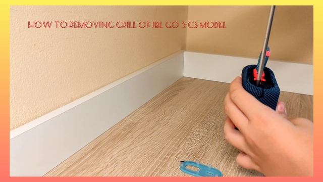 How to removing grill of JBL GO 3 cs model⚡ смотреть онлайн