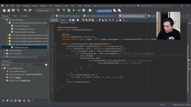 #jakarta EE DataSource - Configurando la Base de datos para una Aplicación #jakartaee смотреть онлайн
