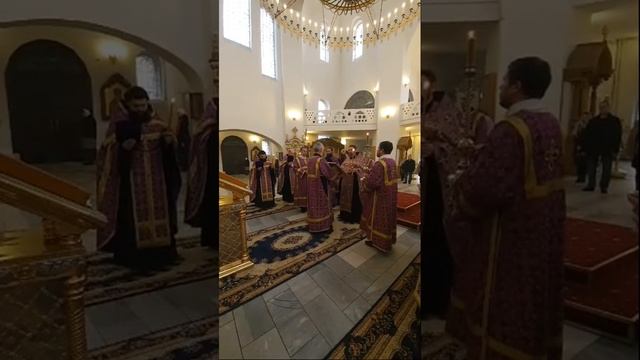 Полиелей Воскресенский Кафедральный Собор Г. Тверь смотреть онлайн