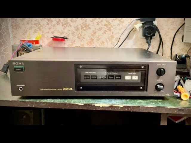 Sony DAS-702 профилактика, ремонт. часть 1. смотреть онлайн