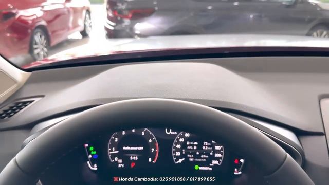 2024 HONDA CR-V 1.5L Turbo Red Color - Exterior and Interior Details смотреть онлайн