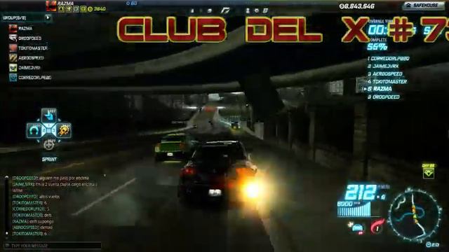 Club del X #73 - Reverse Track 08 - Need for Speed World смотреть онлайн
