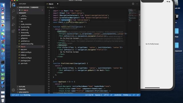 #27 How To Center Header Title In Android Using Stack Navigator? Native Base Header Alignment. смотреть онлайн