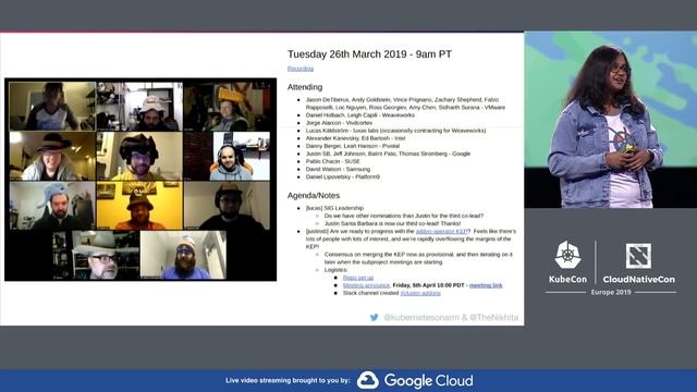 Keynote: Getting Started in the Kubernetes Community - Lucas Käldström & Nikhita Raghunath смотреть онлайн