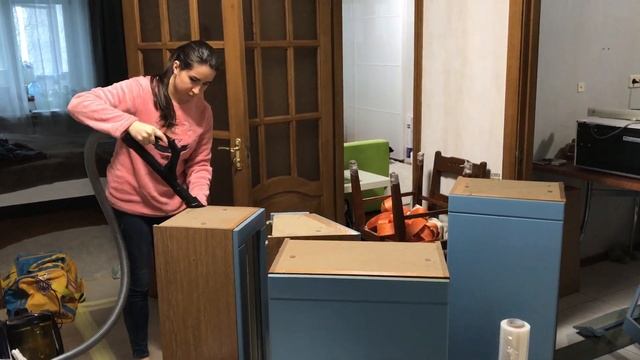 РЕМОНТ #2 ДЕМОНТАЖ СТАРОЙ КУХНИ смотреть онлайн