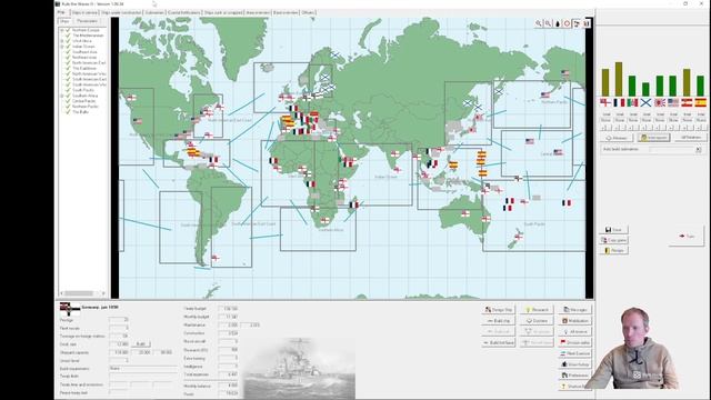 Rule the Waves 3 | Germany 1890 SL | Episode 1 - First look at the fleet смотреть онлайн