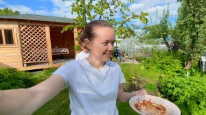 VLOG Готовим в афганском казане! Ужин в беседке 3-4.06.22