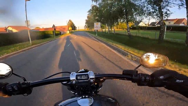 Harley-Davidson Breakout Late Afternoon Ride I Pure Engine Sound