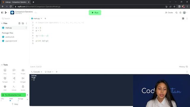 Comparison Operators | Python Beginner смотреть онлайн