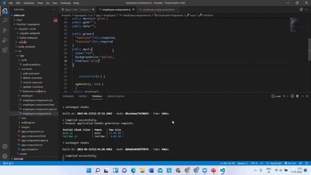 ngStyle in Angular (Attribute Directive) | Angular Training | Learn Code смотреть онлайн