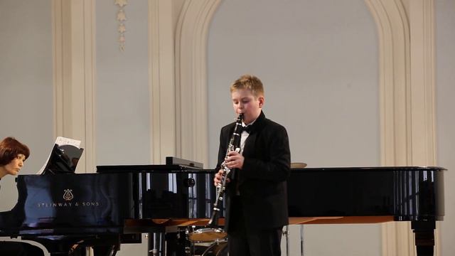 Д.Обер. Жига.Исполняет Ермилин Савва, 11 лет. смотреть онлайн