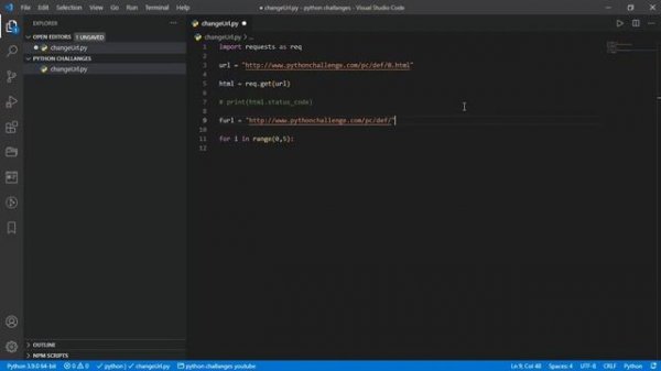 Try To Change The Url Address Using Python | Python Challenges 0 by pythonchallenge.com [Solved]