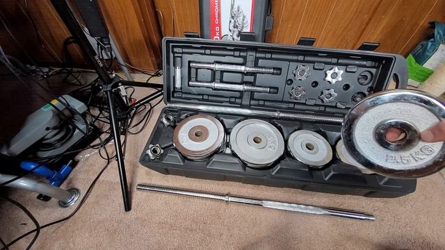 Набор Штанга и ГАНТЕЛИ 2021 (Dumbbell Set 110 lbs / 50 kg) смотреть онлайн