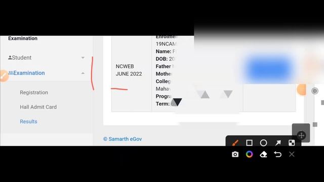 NCWEB DU Sixth Semester Result Declared 2022 смотреть онлайн