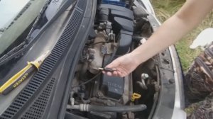 Kia Picanto 2007. Замена клапана PCV