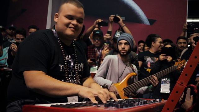 Jesús Molina plays Latin Jazz on Nord Stage 3 at NAMM 2019! смотреть онлайн