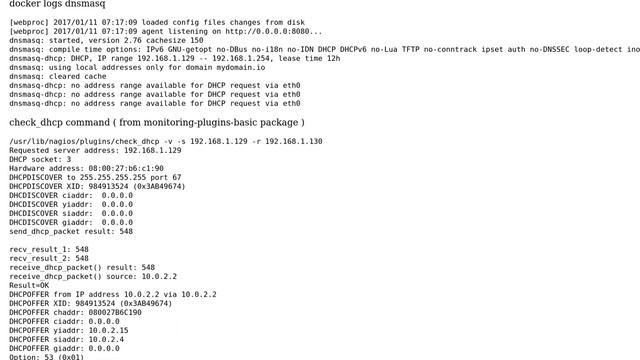 DevOps & SysAdmins: Running dnsmasq in docker container on Debian - check_dhcp ignores dnsmasq смотреть онлайн