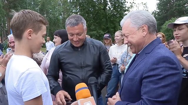 В детском лагере «Надежда» обустроят спортивный центр смотреть онлайн